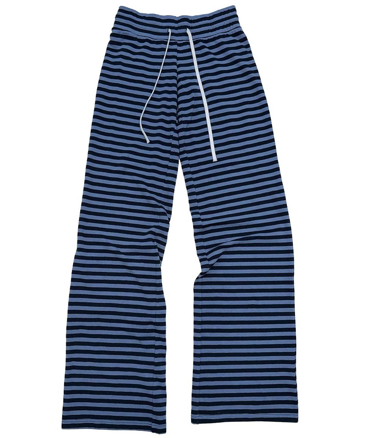 스컬프터(SCULPTOR) Classic Striped Jersey Pants Blue