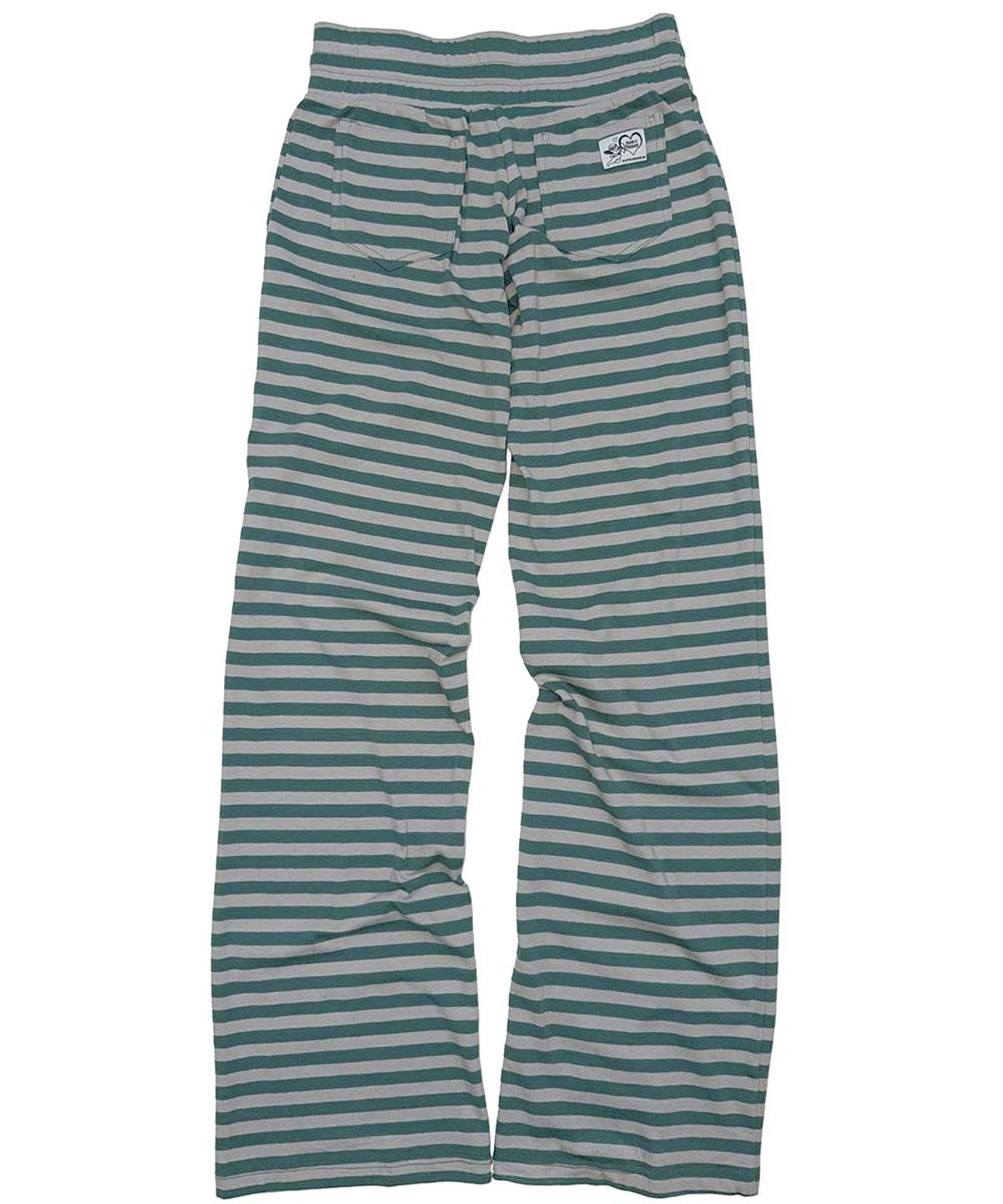 스컬프터(SCULPTOR) Classic Striped Jersey Pants Teal