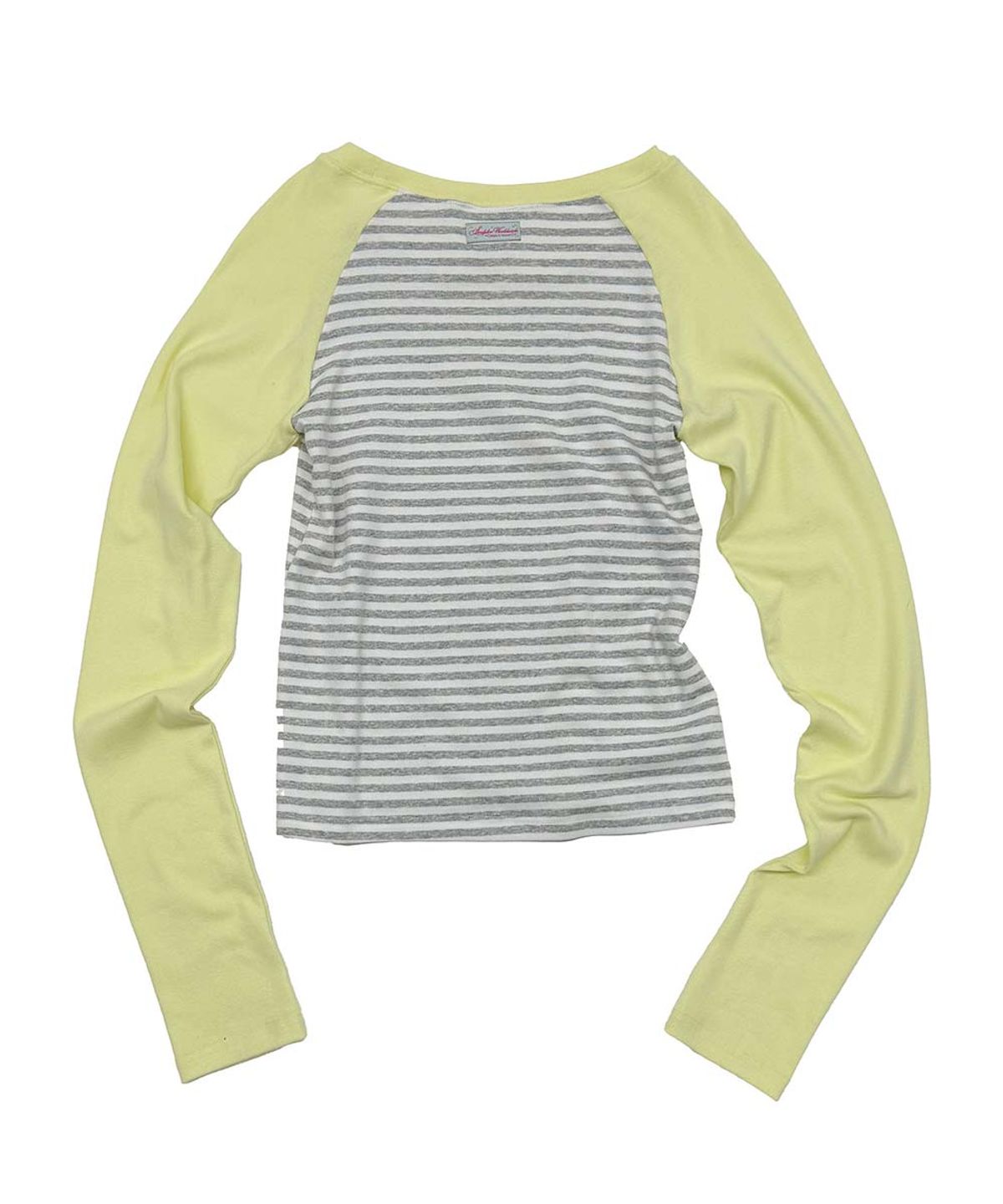 스컬프터(SCULPTOR) Striped Raglan Tee Lemon