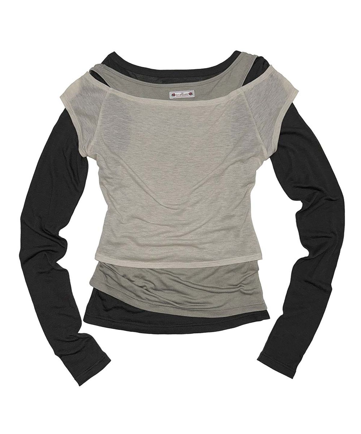 스컬프터(SCULPTOR) Lazy Layered Tee Light Khaki