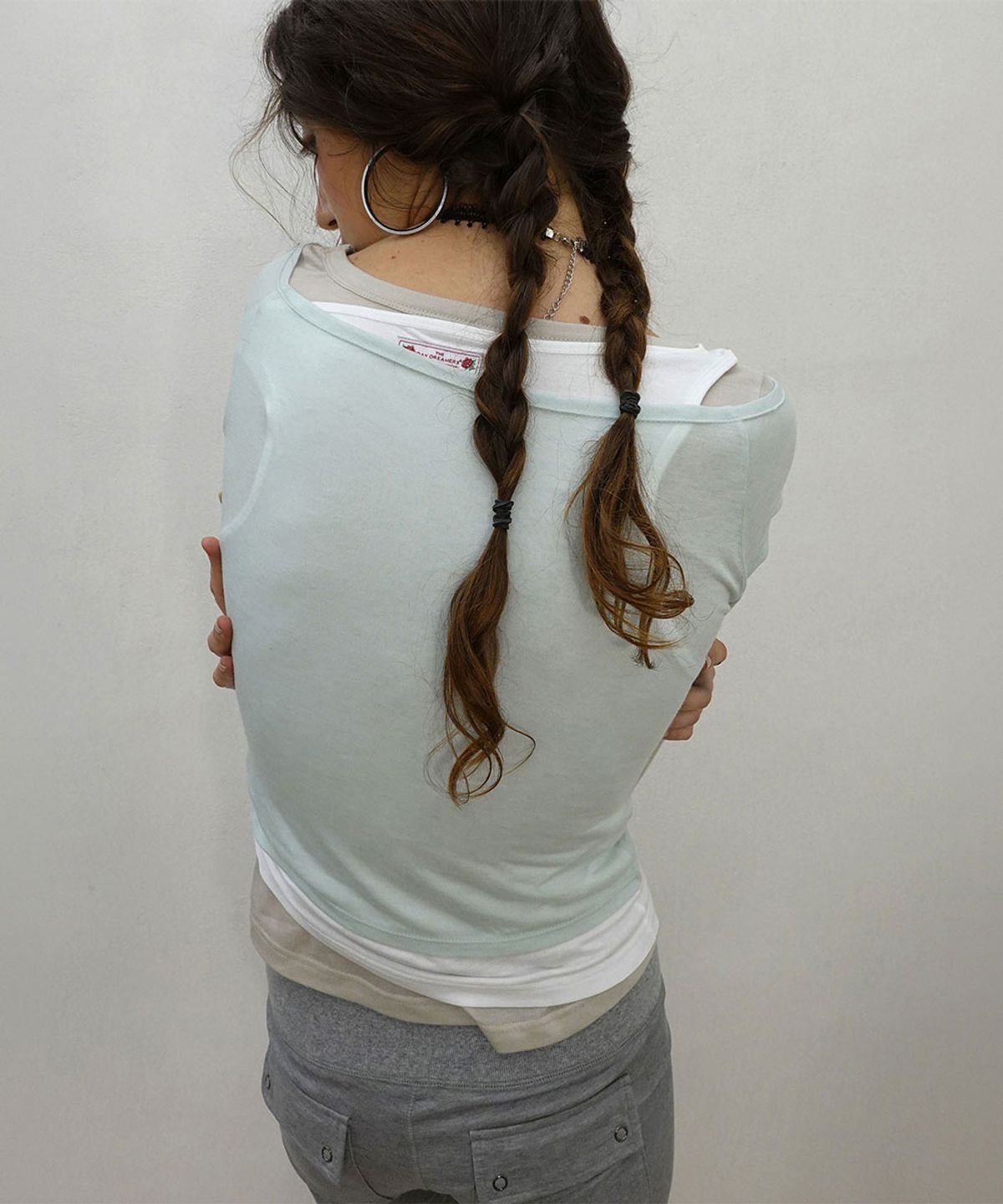 스컬프터(SCULPTOR) Lazy Layered Tee Mint
