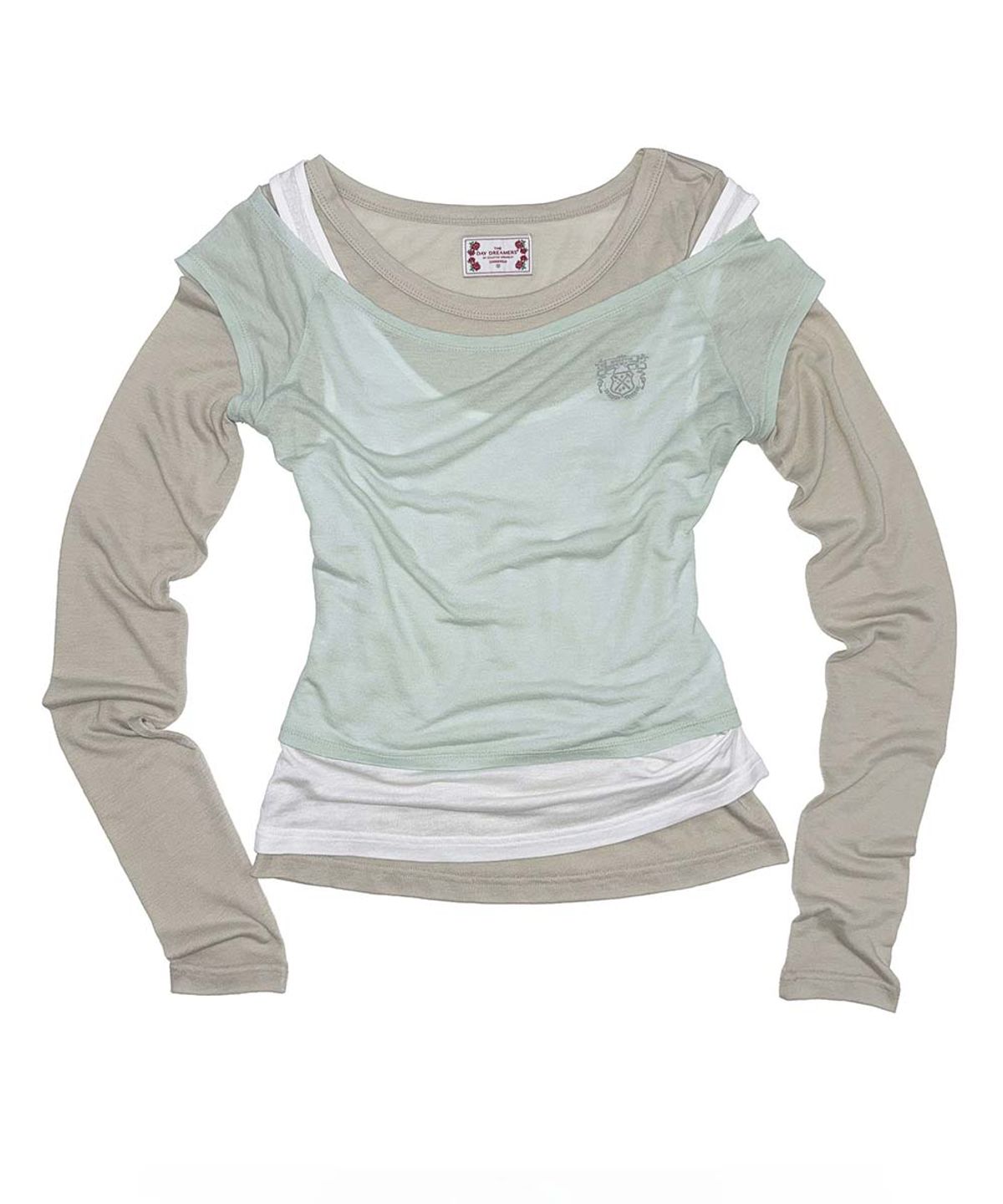 스컬프터(SCULPTOR) Lazy Layered Tee Mint