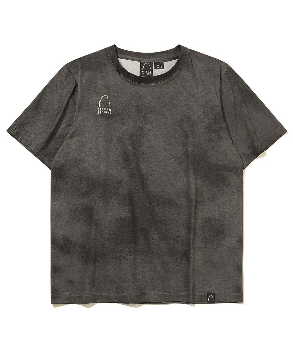 시에라디자인(SIERRA DESIGNS) W) 더스크 그래픽 숏슬리브 CHARCOAL