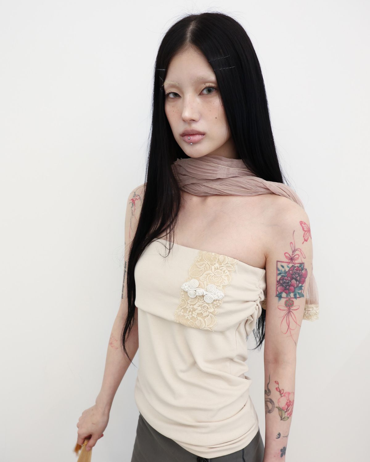 미애(MIAE) [香] 퓨어 쉬폰 스카프 (4color)
