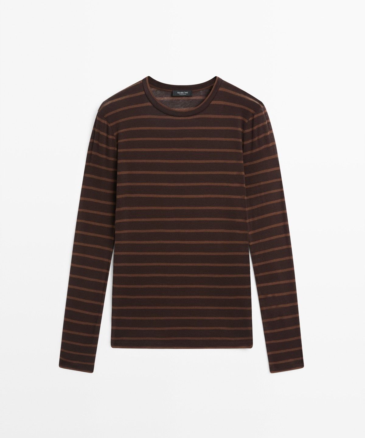 마시모두띠(MASSIMO DUTTI) 스트라이프 긴소매 티셔츠