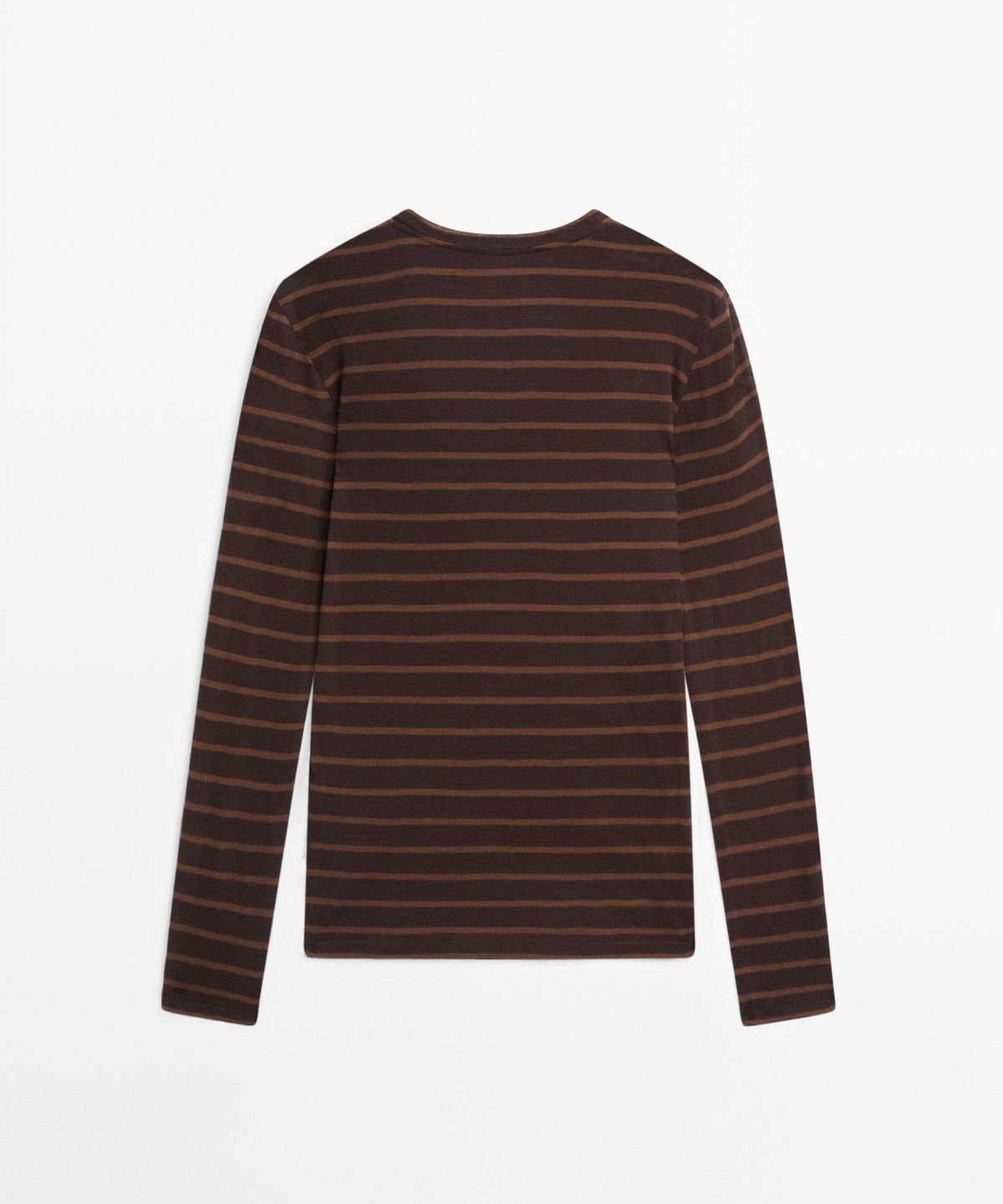 마시모두띠(MASSIMO DUTTI) 스트라이프 긴소매 티셔츠