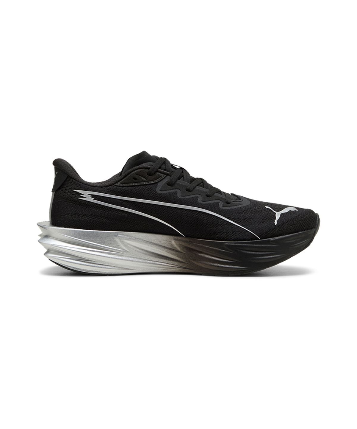 푸마(PUMA) 디비에이트 퓨어 나이트로 - 푸마 블랙:플랫 다크 그레이:푸마 실버 / 313904-16