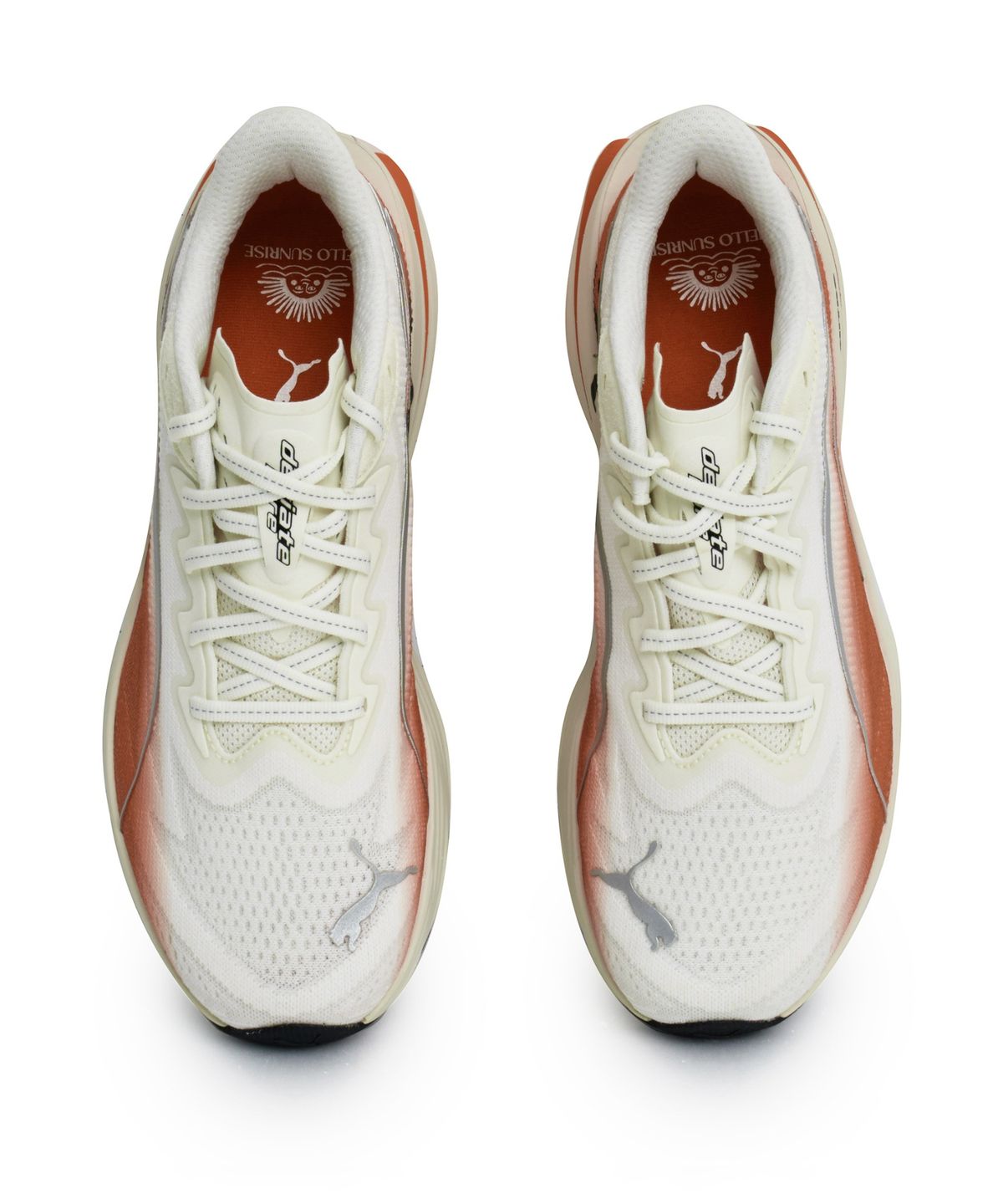 푸마(PUMA) 디비에이트 퓨어 나이트로 헬로 선라이즈 - 웜 화이트:메이플 시럽:푸마 실버 / 314852-01