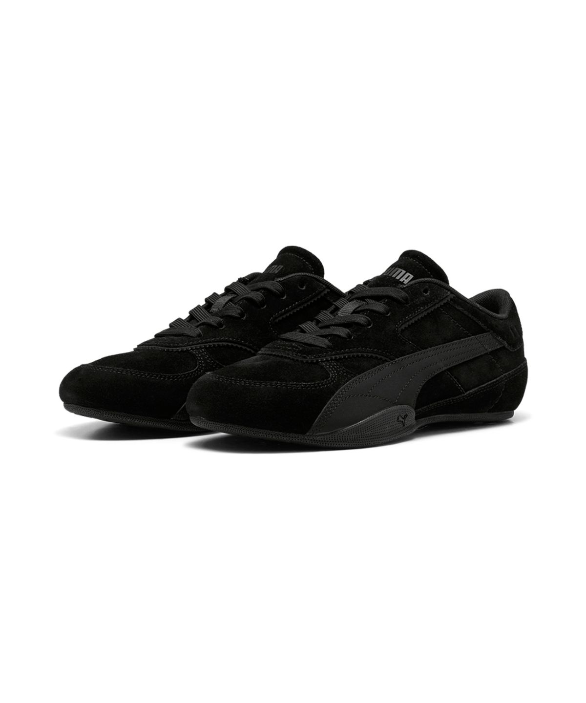 푸마(PUMA) 벨라 미나 스웨이드 우먼 - 푸마 블랙 / 407671-04