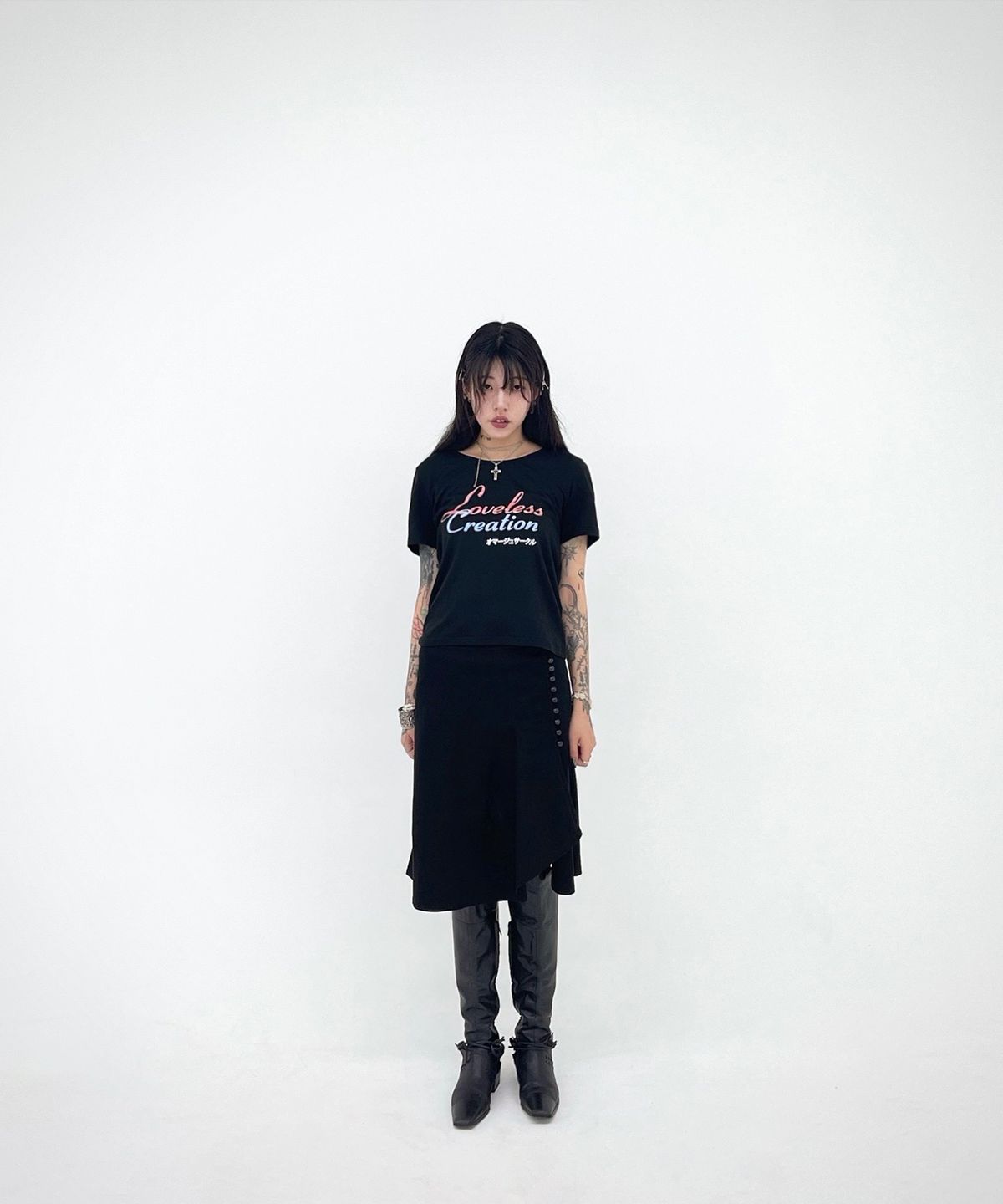 오마주 서클(HOMAGE CIRCLE) 러브리스 크리에이션 티셔츠