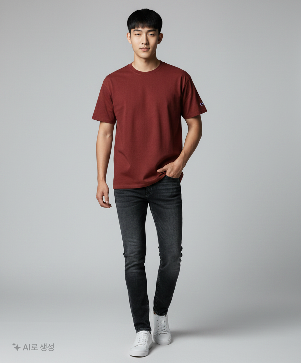 챔피온(CHAMPION) 반소매 티셔츠 XL