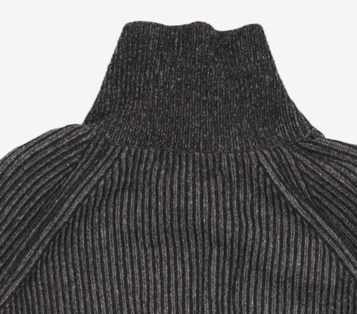 더니트컴퍼니(THEKNITCOMPANY) 22FW 이중우수 하프집업 울 니트 [블랙] XL