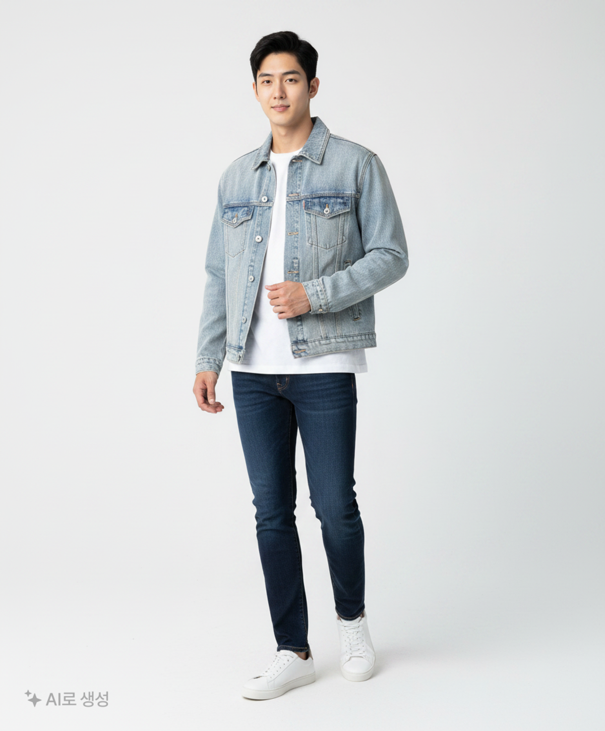 무신사 스탠다드(MUSINSA STANDARD) 데님/트러커 재킷 M