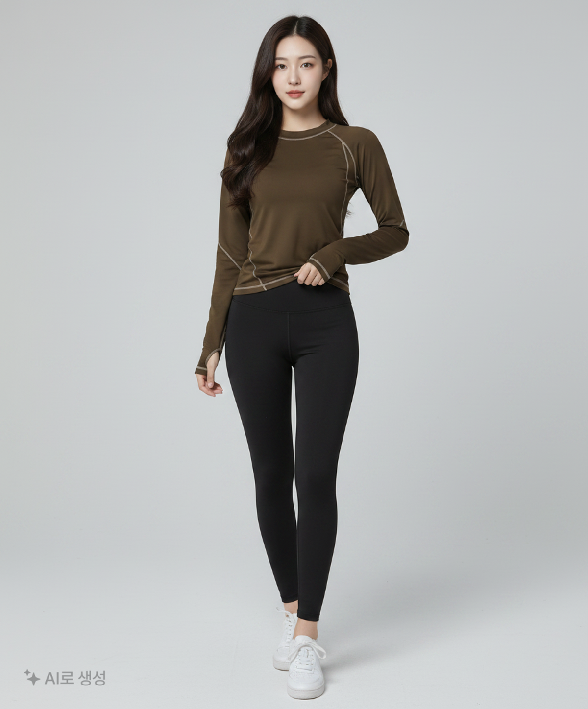무신사 스탠다드(MUSINSA STANDARD) 긴소매 티셔츠 S