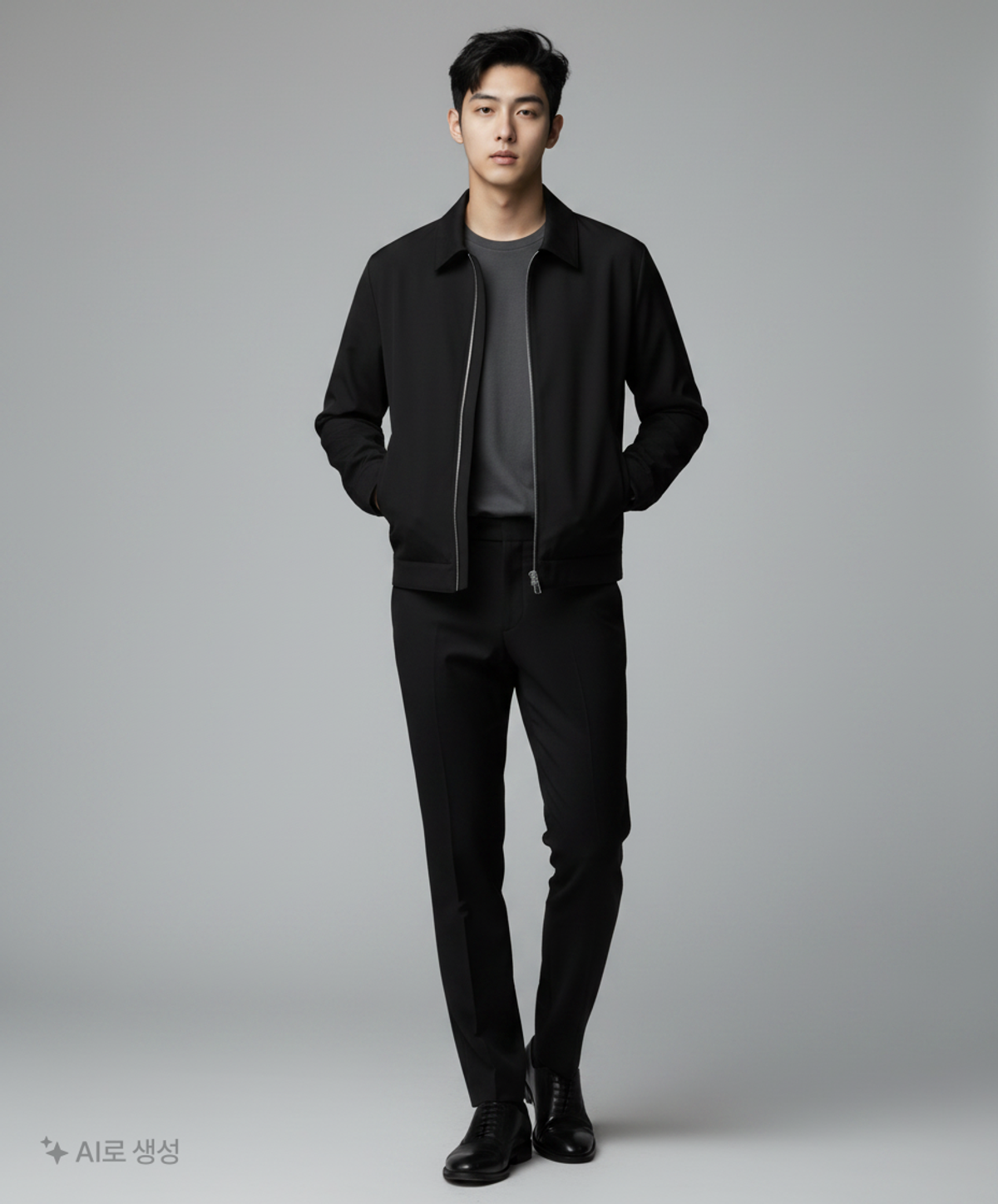 무신사 스탠다드(MUSINSA STANDARD) 나일론/코치 재킷 105
