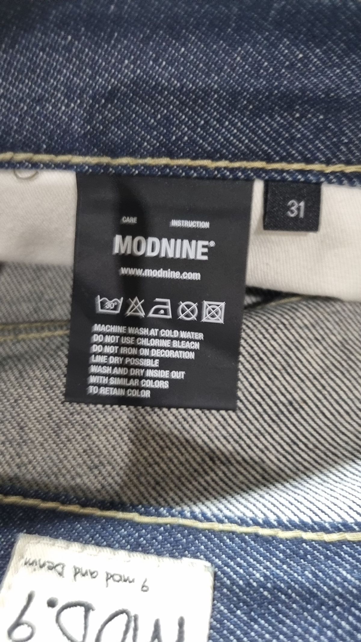 모드나인(MODNINE) 청/데님 팬츠 31