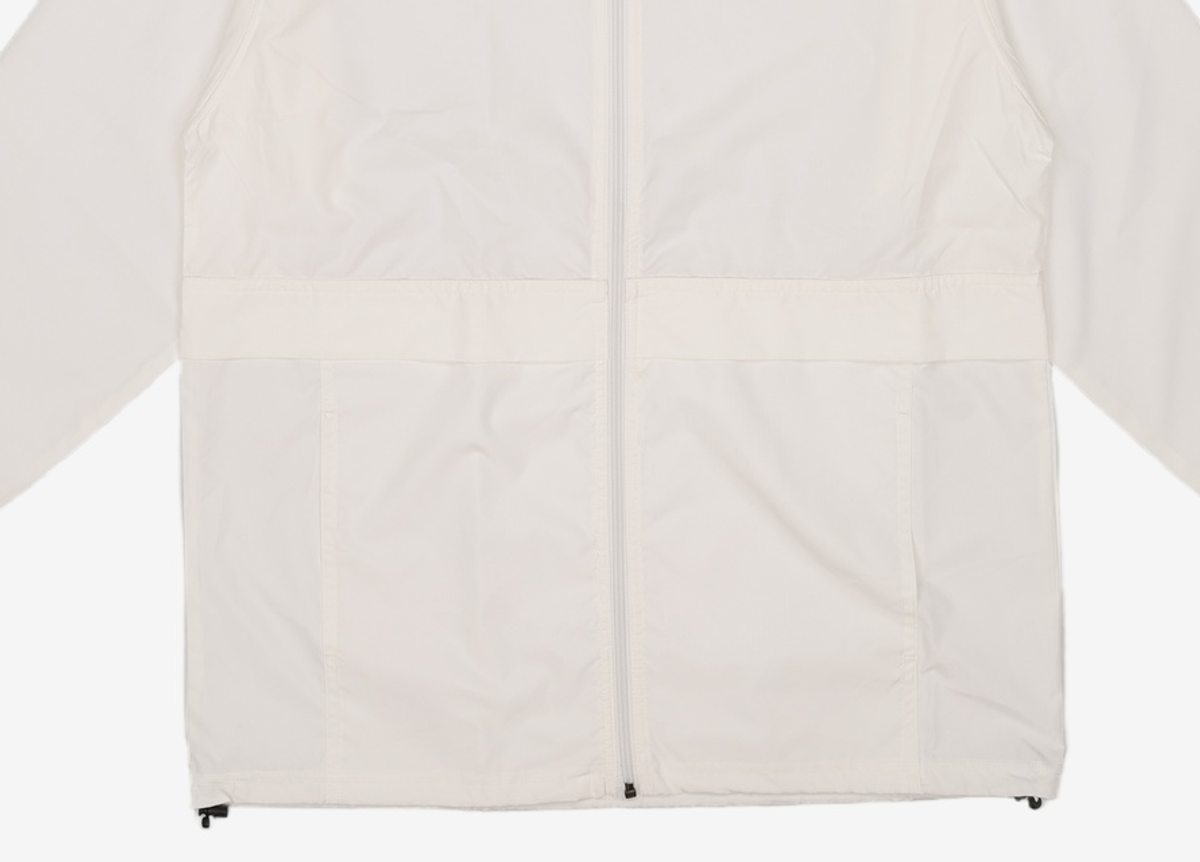챔피온(CHAMPION) 로고 풀집업 바람막이 White M