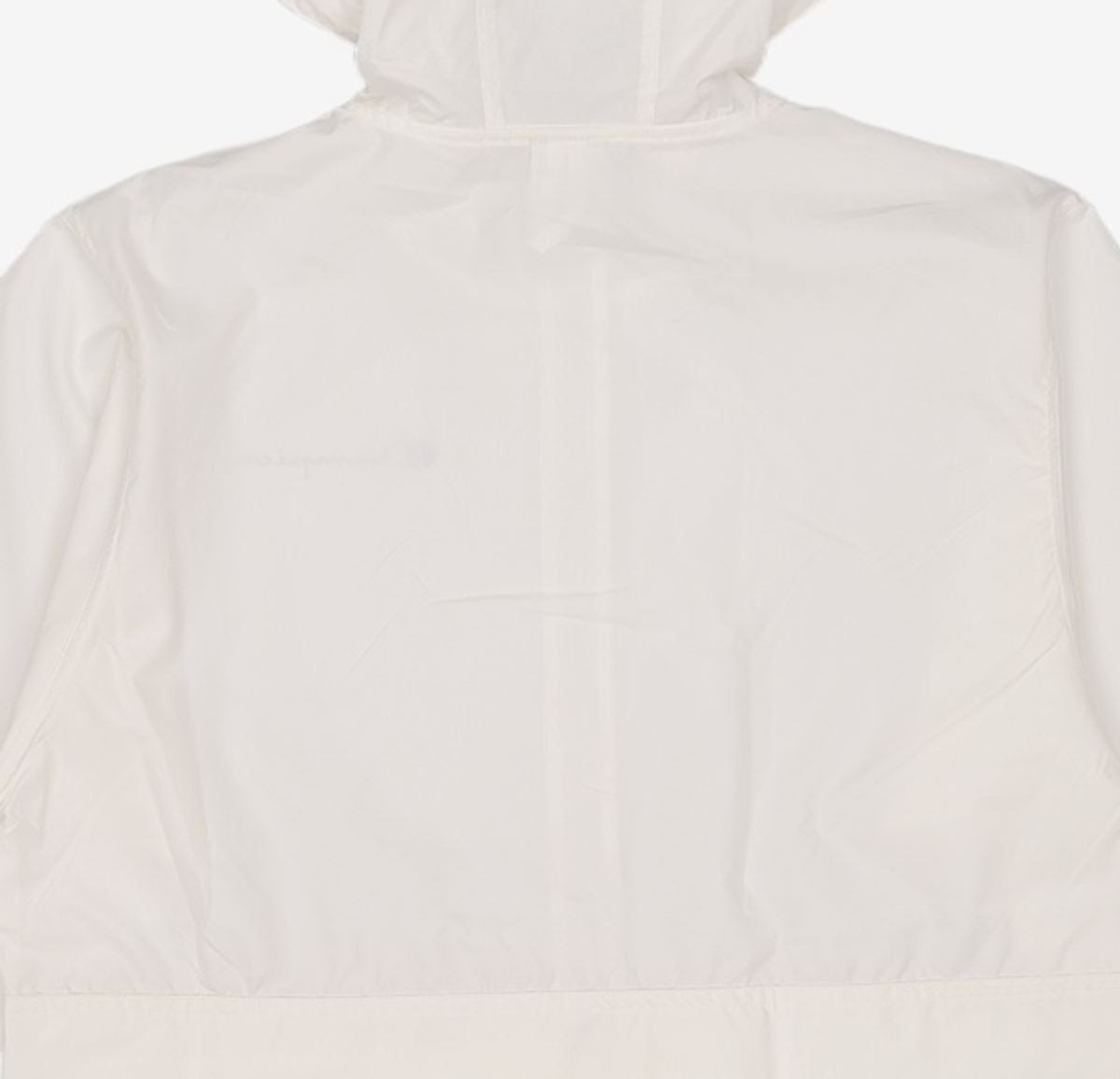 챔피온(CHAMPION) 로고 풀집업 바람막이 White M