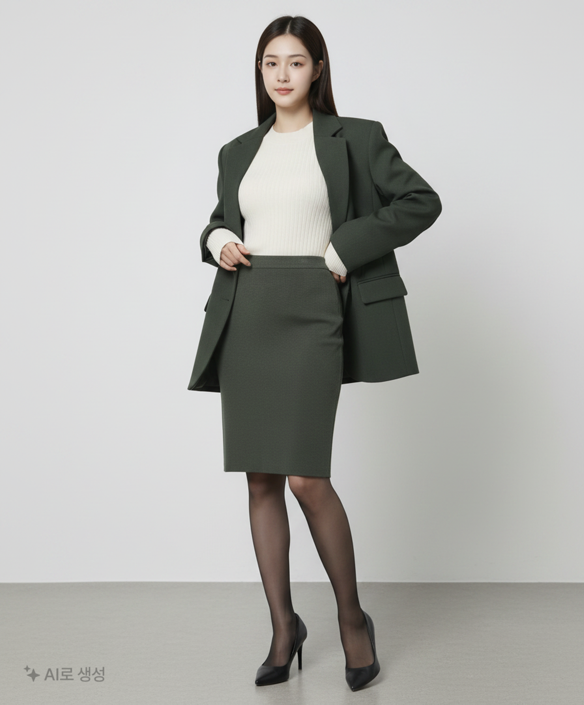 예스비(YSB) 미디스커트 55