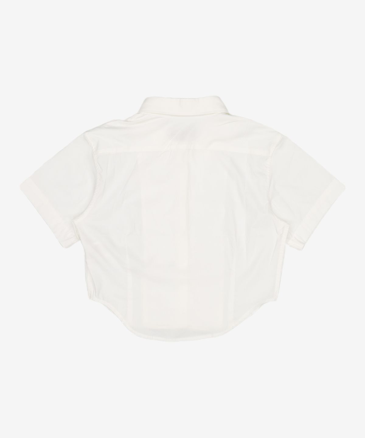 제너럴 아이디어(GENERAL IDEA) 링클프리 반팔 크롭 셔츠 [WHITE] / WBD2L03516 M