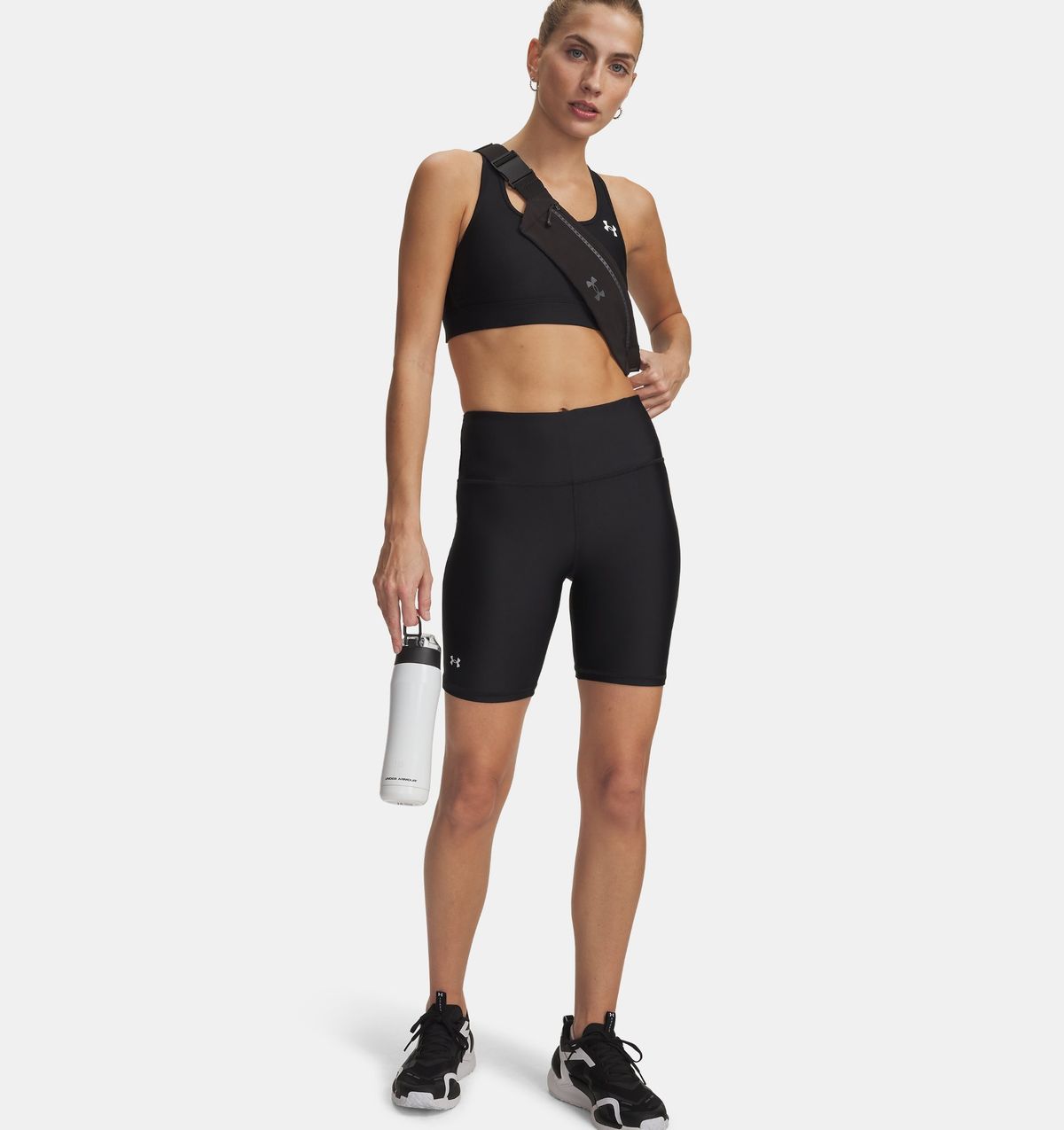 언더아머(UNDERARMOUR) 여성 HeatGear 아머 바이크 쇼츠 1360939-001