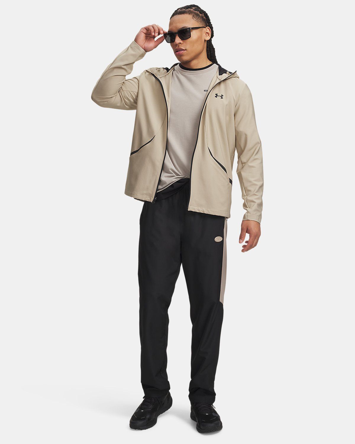 언더아머(UNDERARMOUR) UA 라이벌 우븐 컬러블록6013416-009