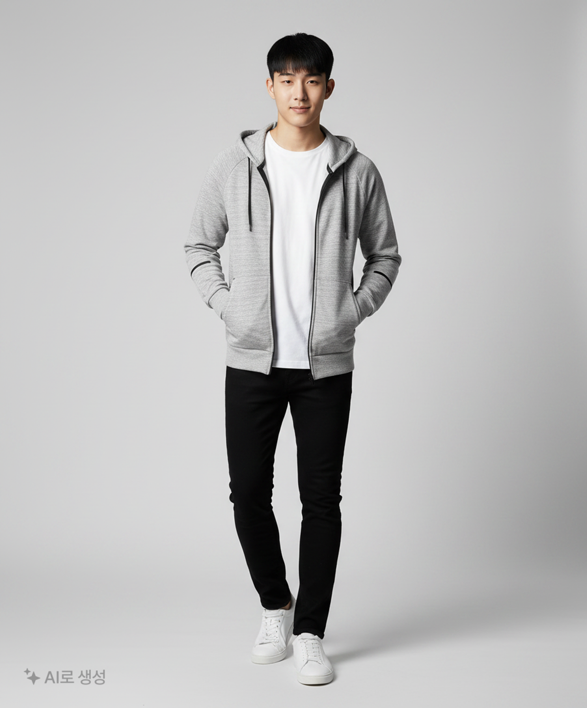 무신사 스탠다드(MUSINSA STANDARD) 후드 집업 S