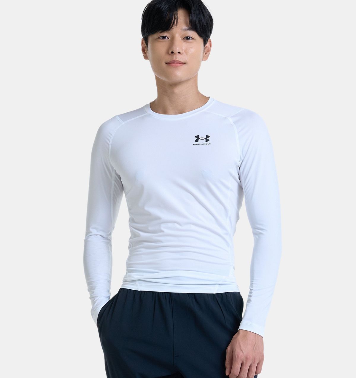 언더아머(UNDERARMOUR) 남성 HeatGear 아머 긴팔 1361524-100