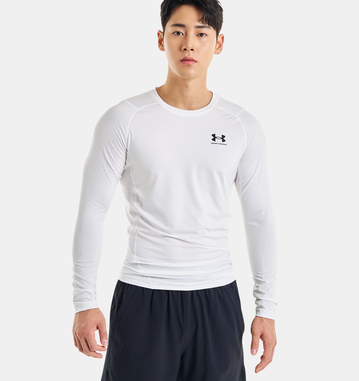 언더아머(UNDERARMOUR) 남성 HeatGear 아머 긴팔 1361524-100