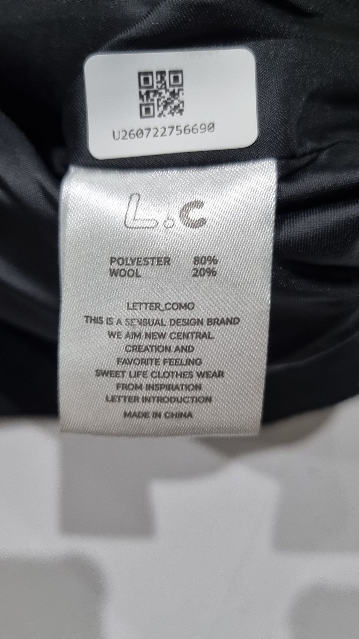 레테르코모(LETTERCOMO) 스타디움 재킷 M