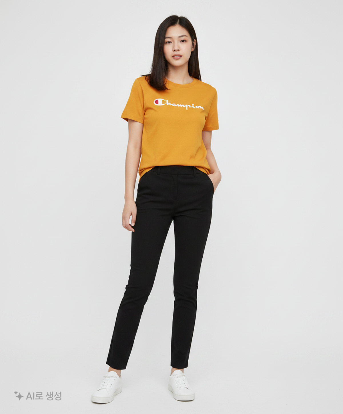 챔피온(CHAMPION) 반소매 티셔츠 M