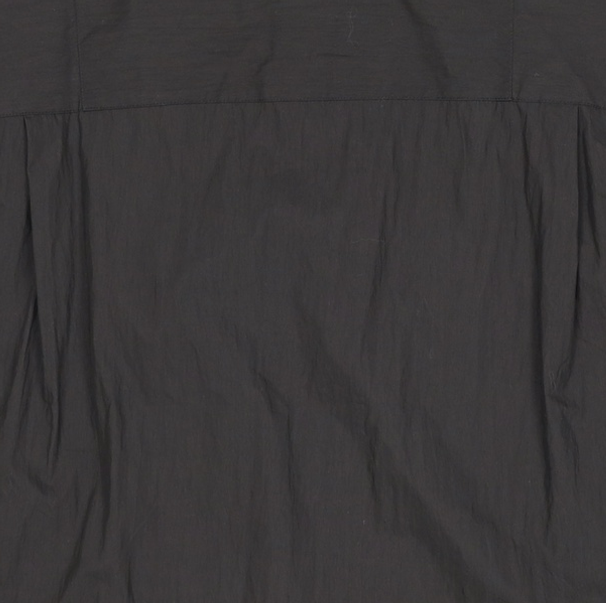 넌블랭크(NONBLANK) 네츄럴 링클 하프 슬리브 셔츠_BLACK S
