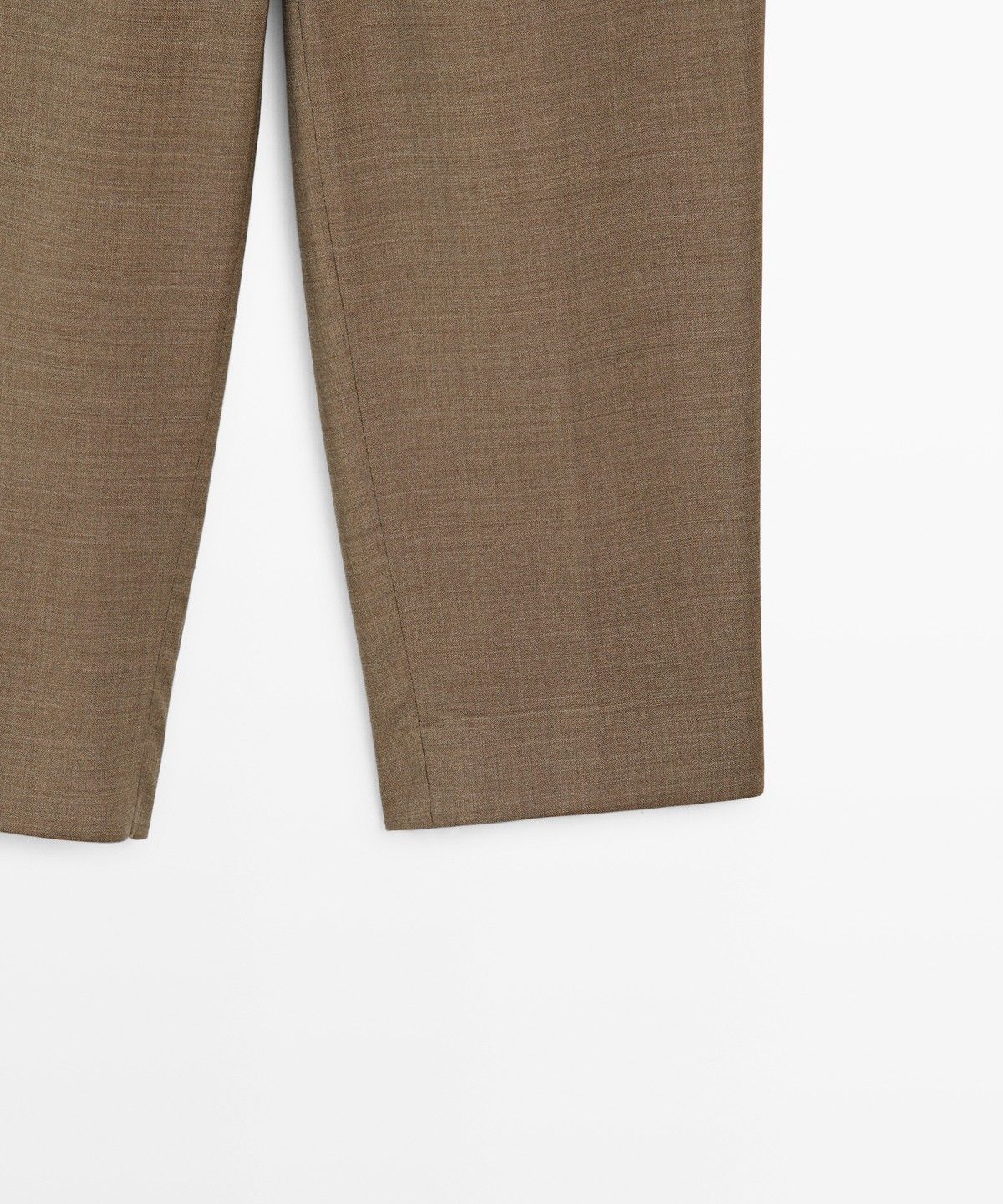 마시모두띠(MASSIMO DUTTI) 100% 울 멜란지 수트 팬츠
