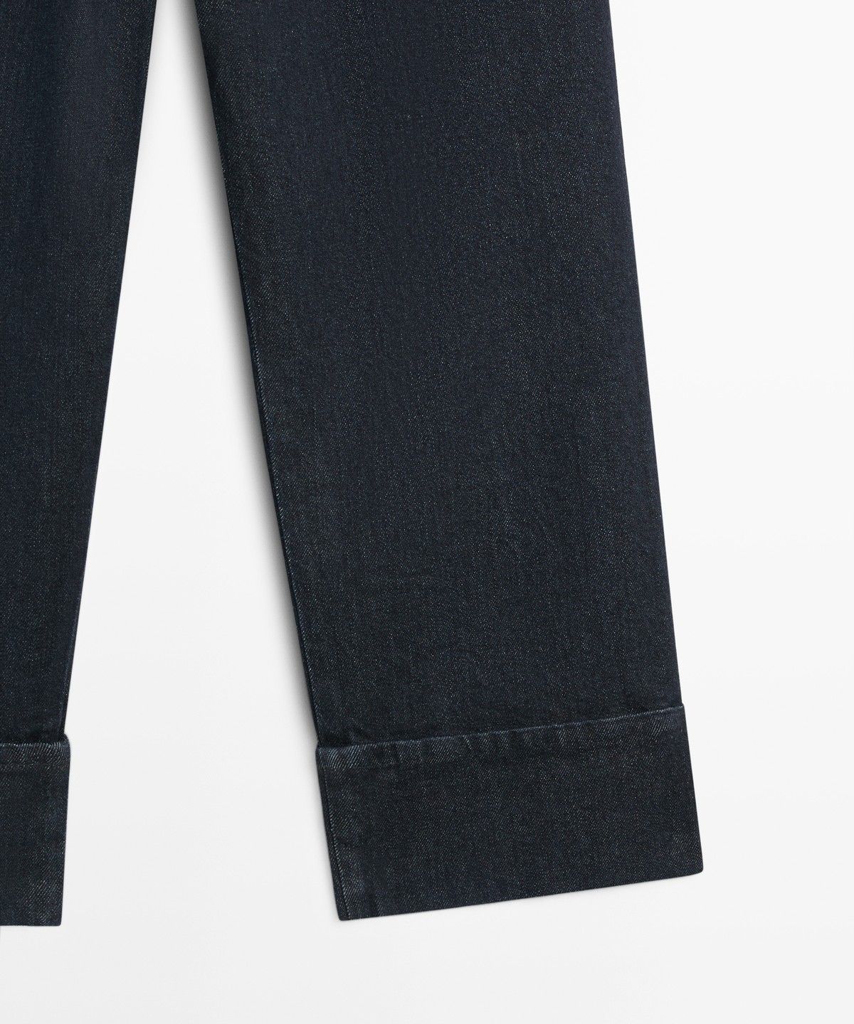 마시모두띠(MASSIMO DUTTI) 턴업 디테일 카프리 진