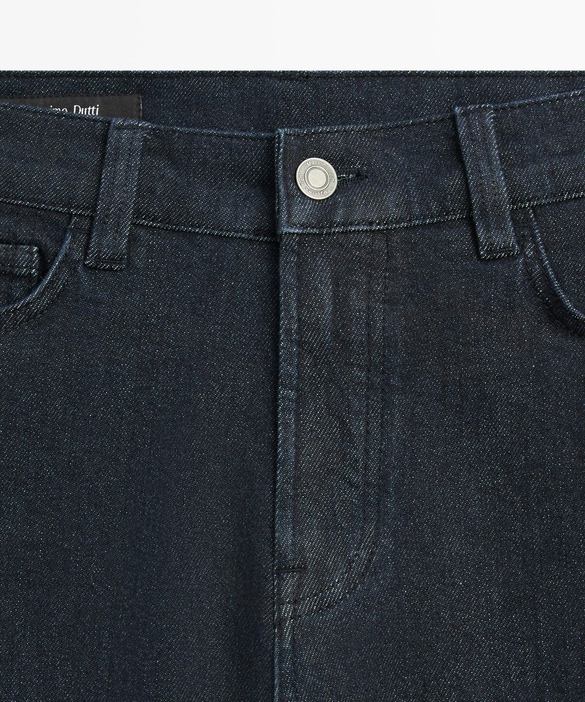 마시모두띠(MASSIMO DUTTI) 턴업 디테일 카프리 진