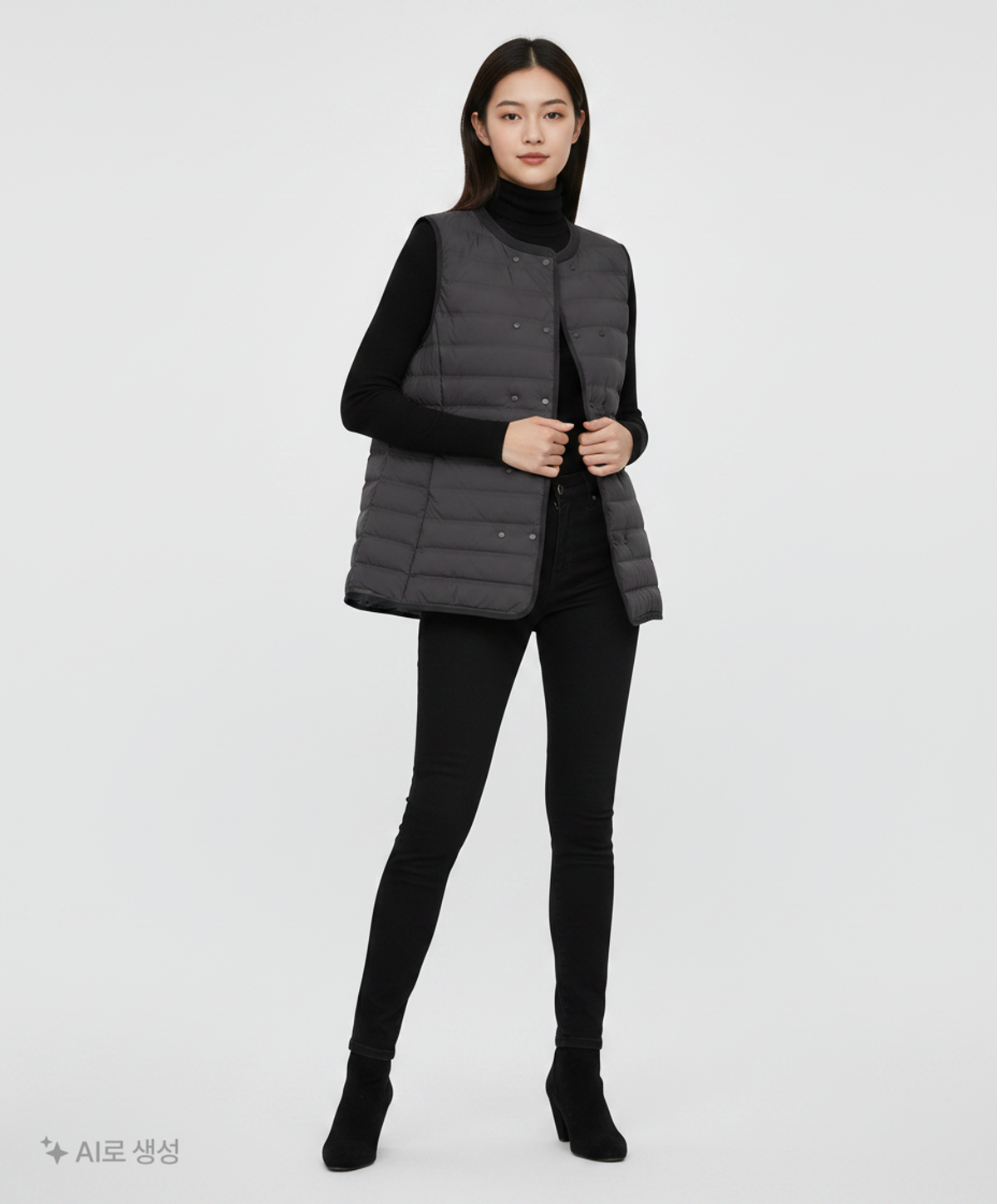 빈폴(BEAN POLE) 패딩 베스트 100