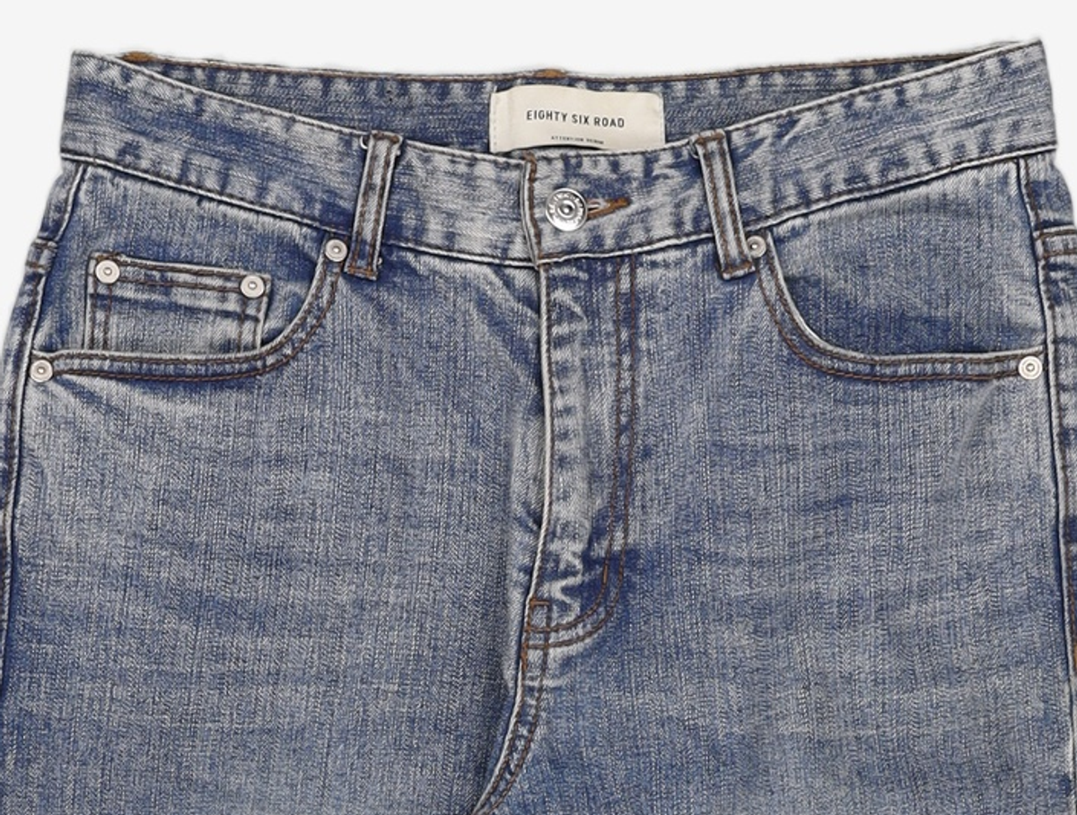 86로드(86ROAD) MILD BLUE CHIP / CROP TAPERED 28