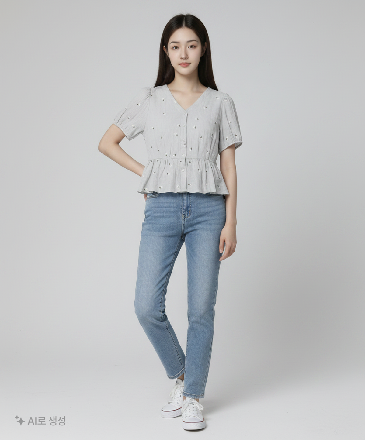 로엠(ROEM) 블라우스 L