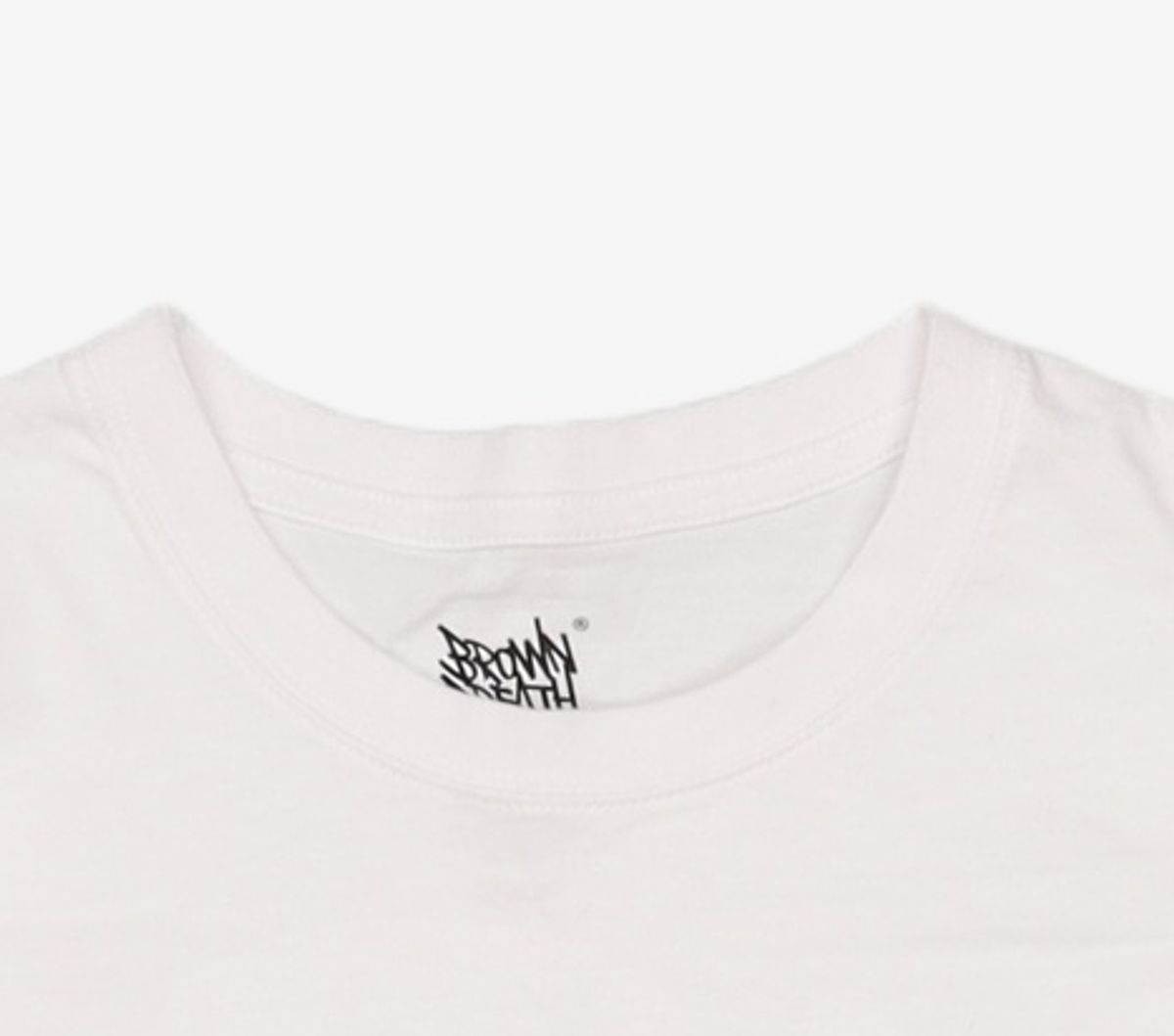 브라운브레스(BROWNBREATH) W INK TAG CROP TEE - WHITE M