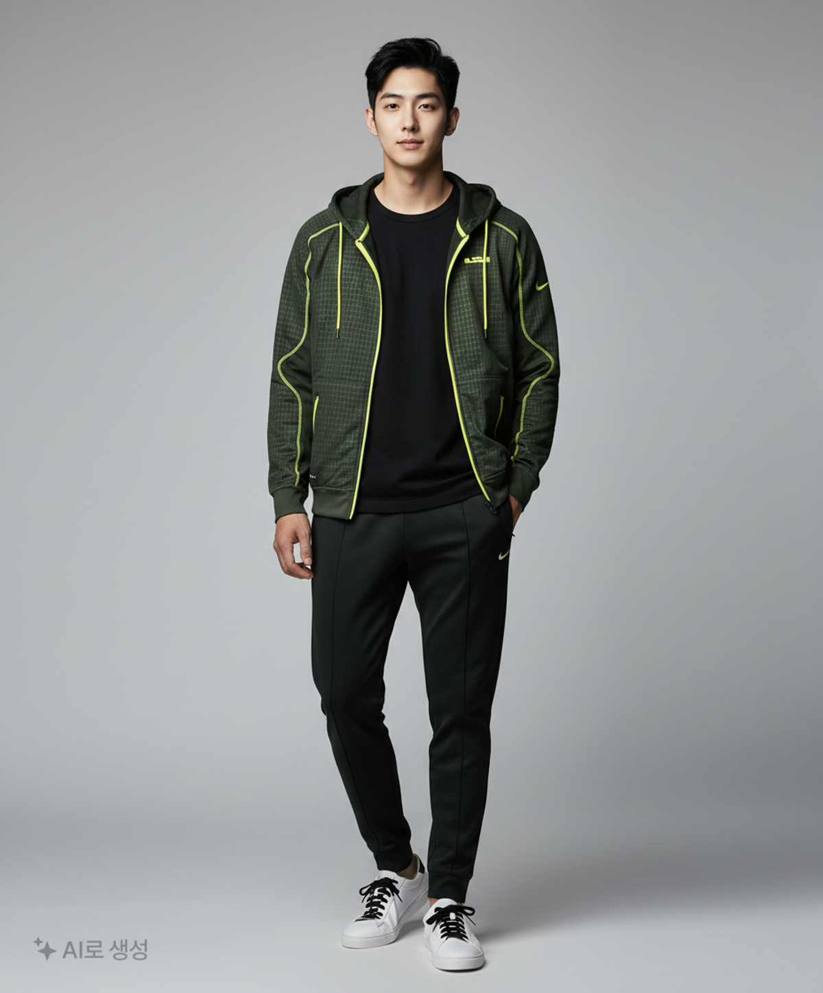 나이키(NIKE) 후드 집업 XL