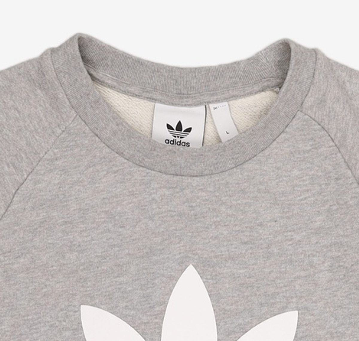 아디다스(ADIDAS) 트레포일 크루 - 그레이 / CY4573 L