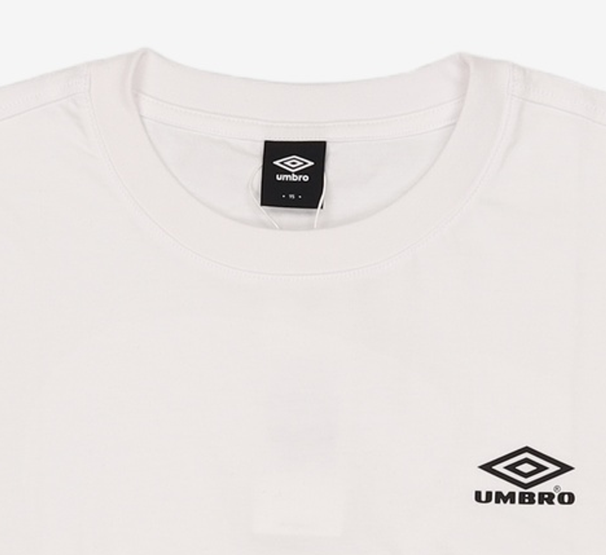 엄브로(UMBRO) 2PACK 반팔 티셔츠 화이트/블랙 UR111CRS20 95