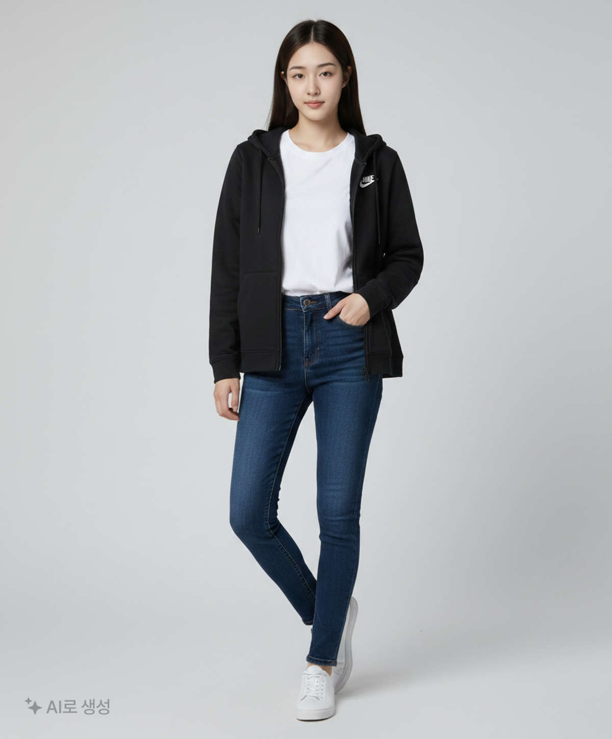 나이키(NIKE) 후드 집업 XL