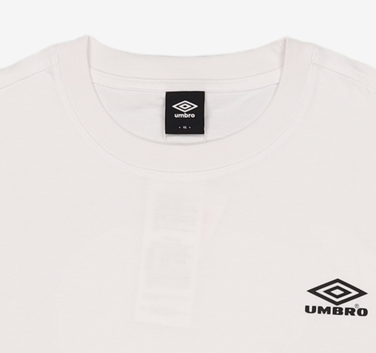 엄브로(UMBRO) 2PACK 반팔 티셔츠 화이트/블랙 UR111CRS20 95