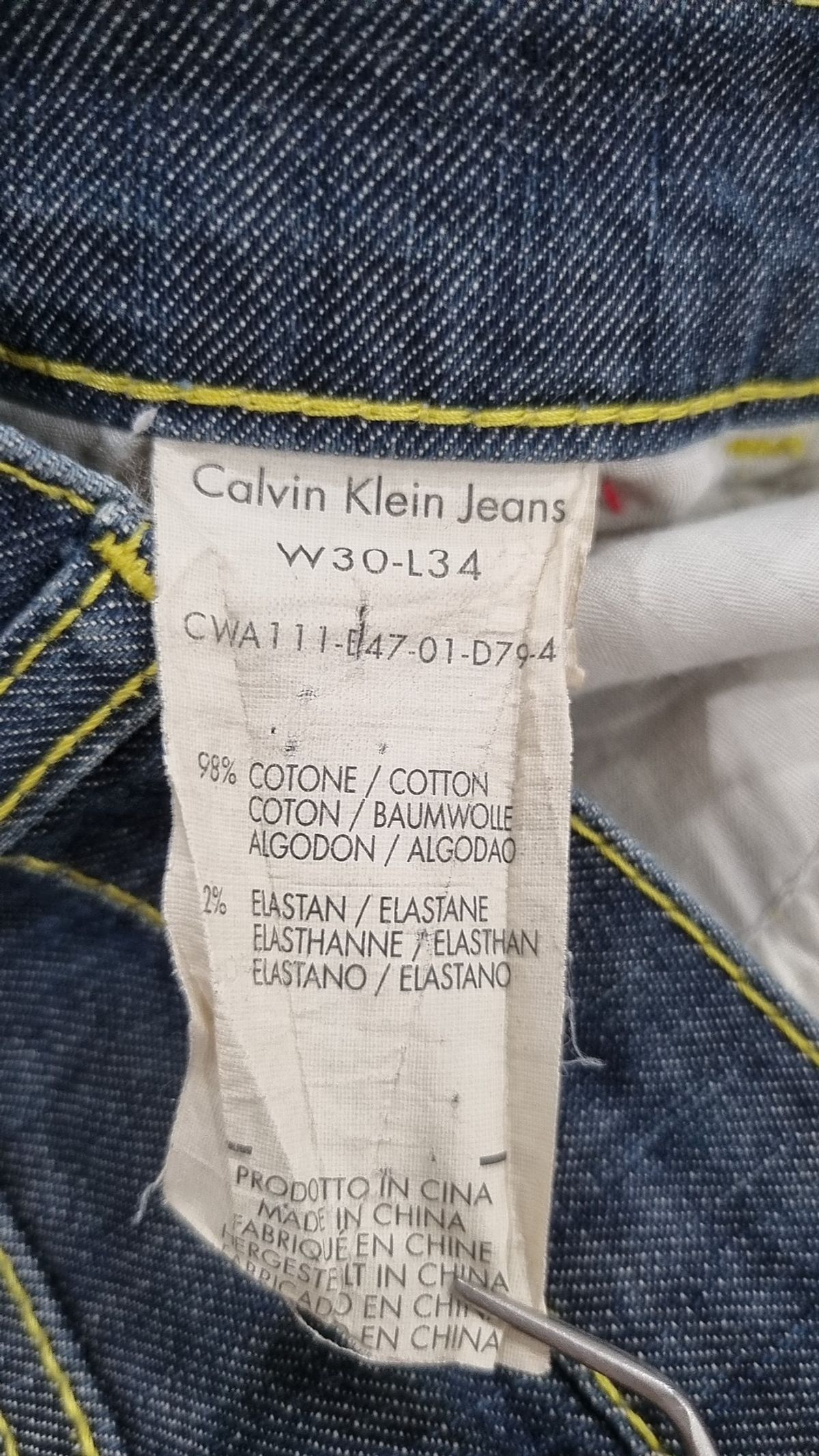 캘빈클라인 진(CALVIN KLEIN JEANS) 청/데님 팬츠 30