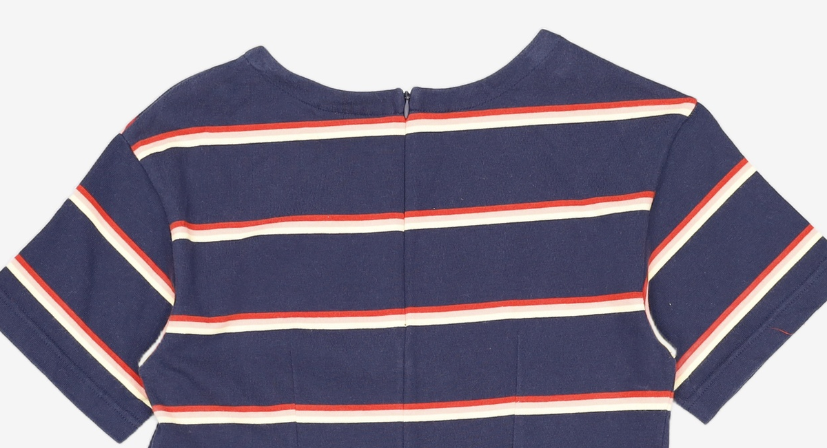 라코스테(LACOSTE) 여성 멀티 스트라이프 반팔 원피스 LCST EF210E-19B166 34