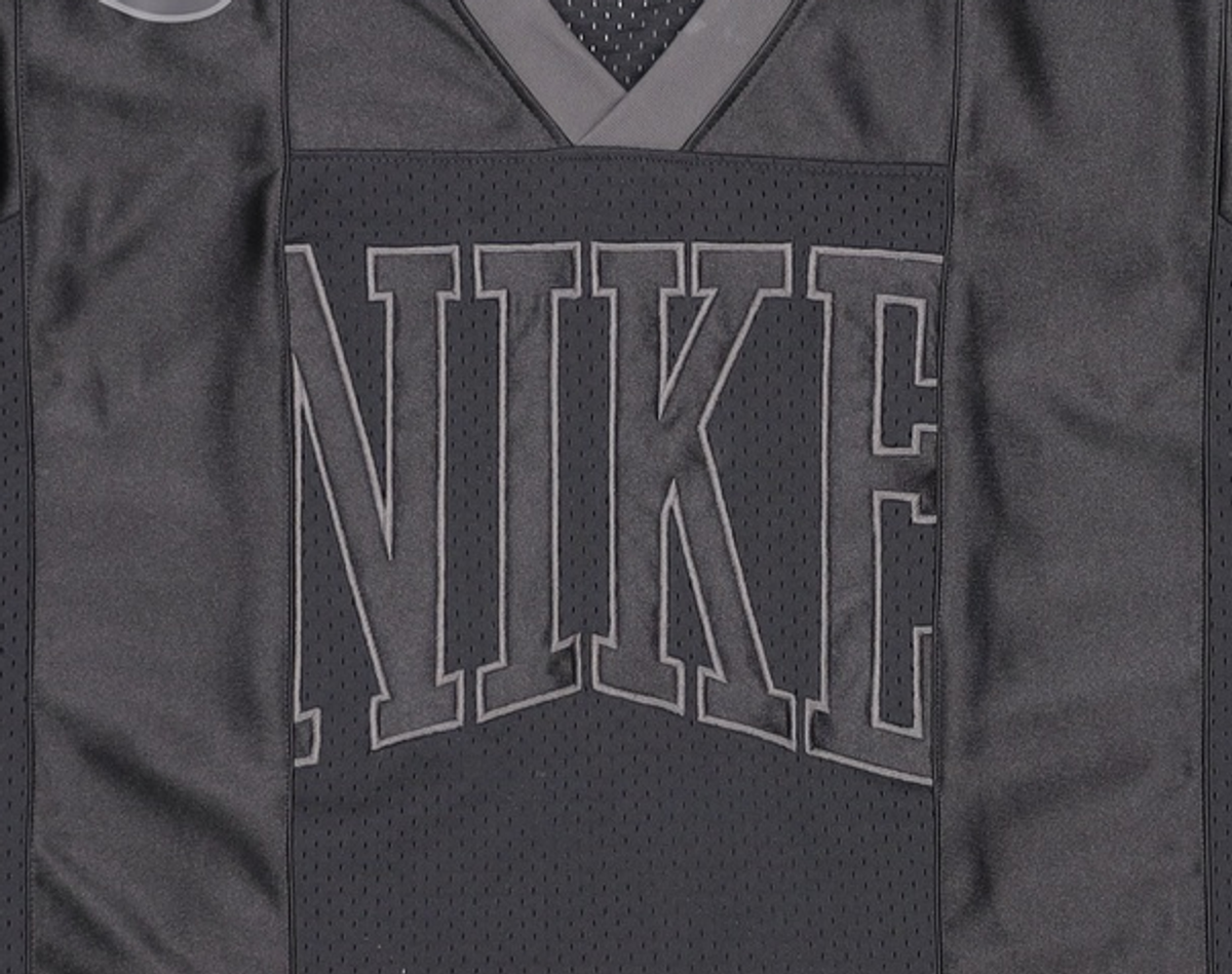 나이키(NIKE) 스포츠웨어 스트리트 오버사이즈 반소매 그래픽 저지 W - 블랙:앤트러사이트 / HJ0281-010 M