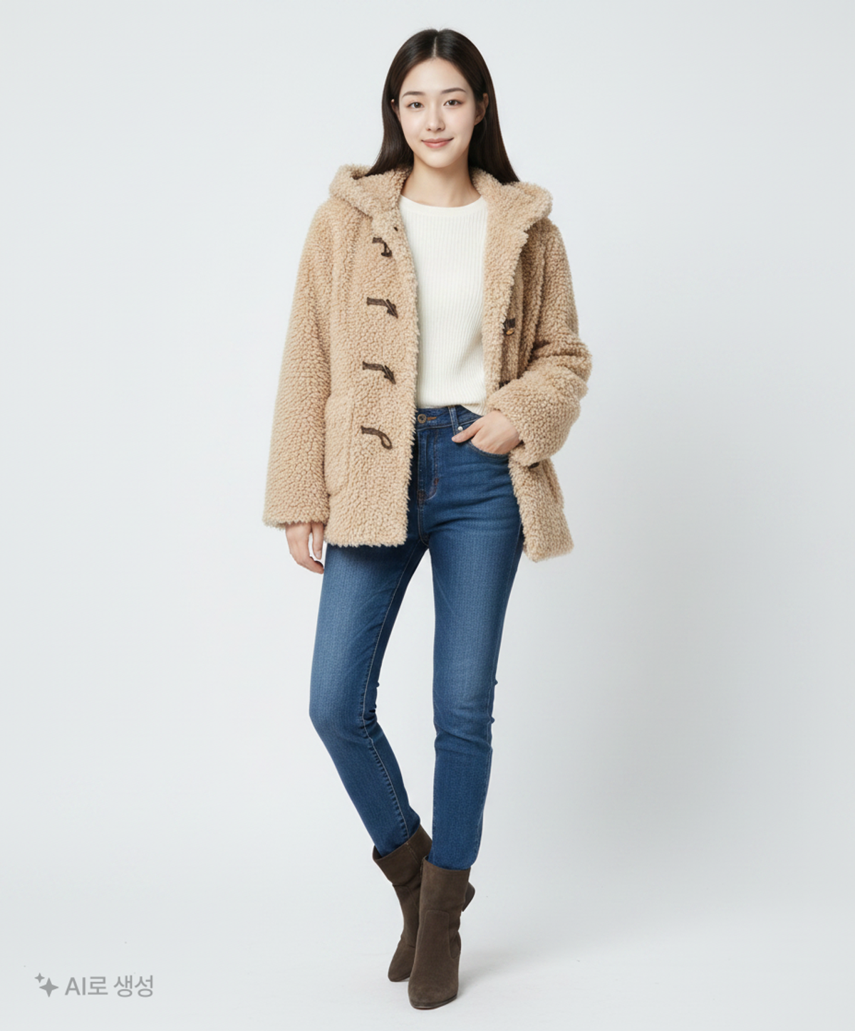 무신사 스탠다드(MUSINSA STANDARD) 무스탕/퍼 S