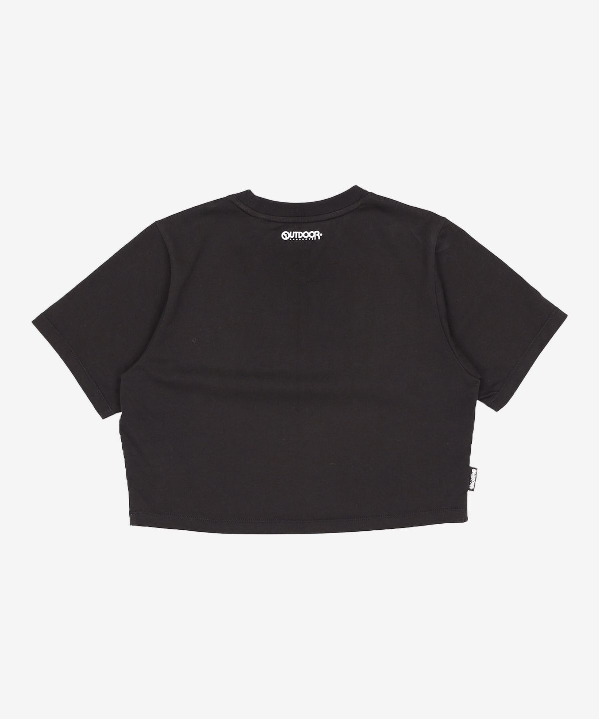 아웃도어 프로덕츠(OUTDOOR PRODUCTS) 프론트 로고 크롭 티셔츠 FRONT LOGO CROPPED T-SHIRT S