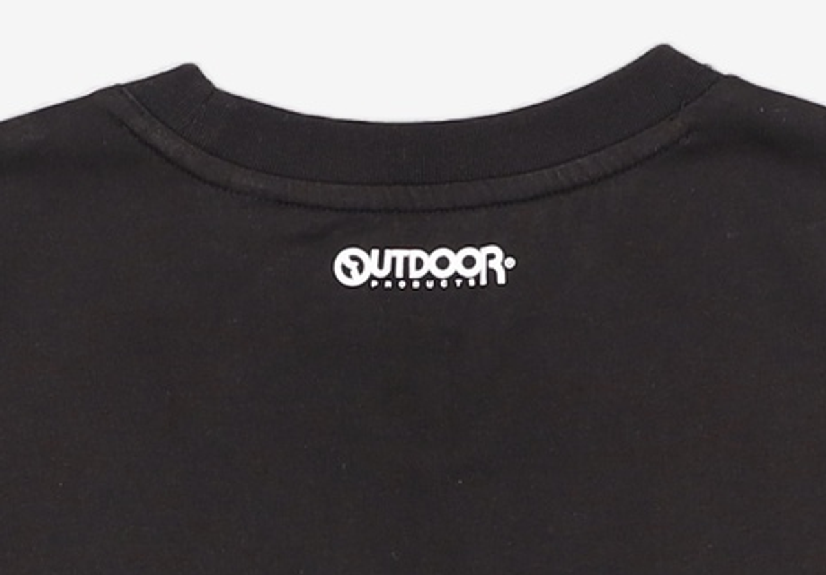 아웃도어 프로덕츠(OUTDOOR PRODUCTS) 프론트 로고 크롭 티셔츠 FRONT LOGO CROPPED T-SHIRT S